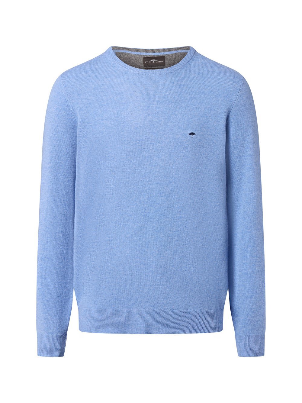 Fynch-Hatton Woll-Pullover mit Cashmere-Anteil Herren Wolle meliert