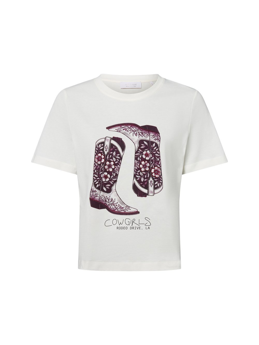 Rich & Royal T-Shirt Damen Baumwolle bedruckt