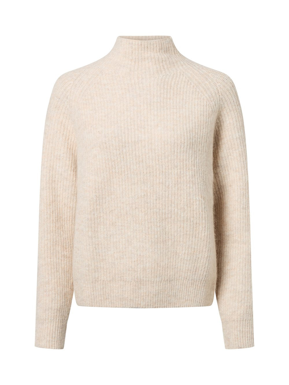 Marie Lund Strickpullover mit Wolle und Alpaka Damen meliert