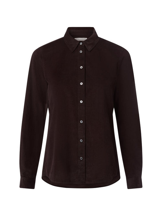 Marc O'Polo Hemdbluse Damen Baumwolle strukturiert