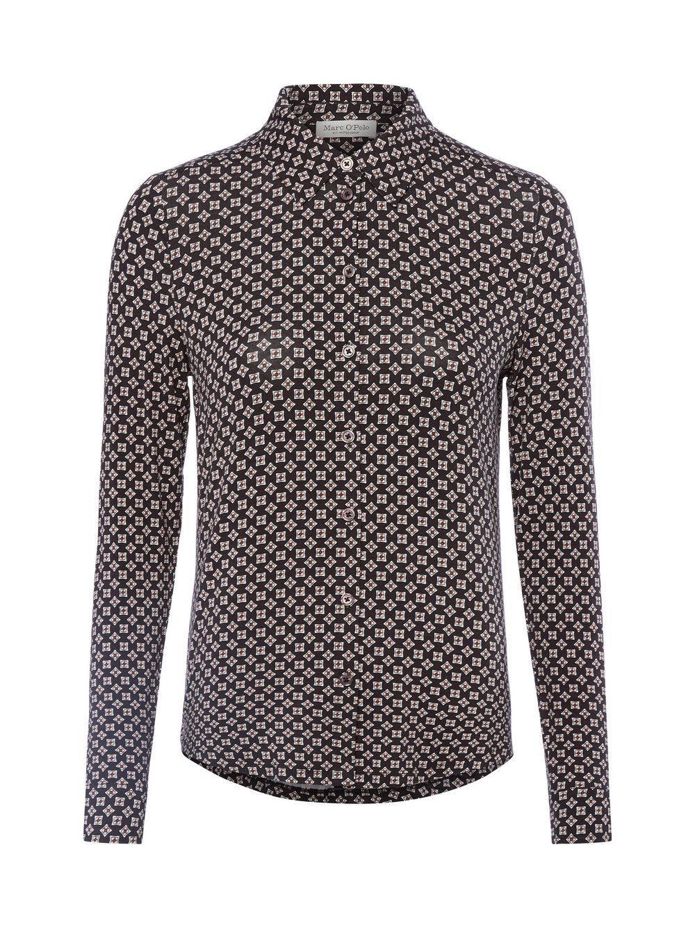 Marc O'Polo Stretchbluse Damen Viskose gemustert