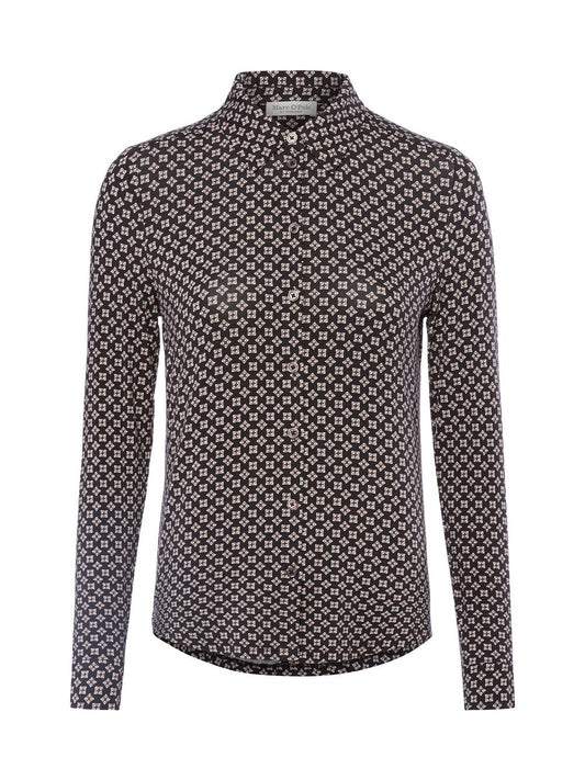 Marc O'Polo Stretchbluse Damen Viskose gemustert