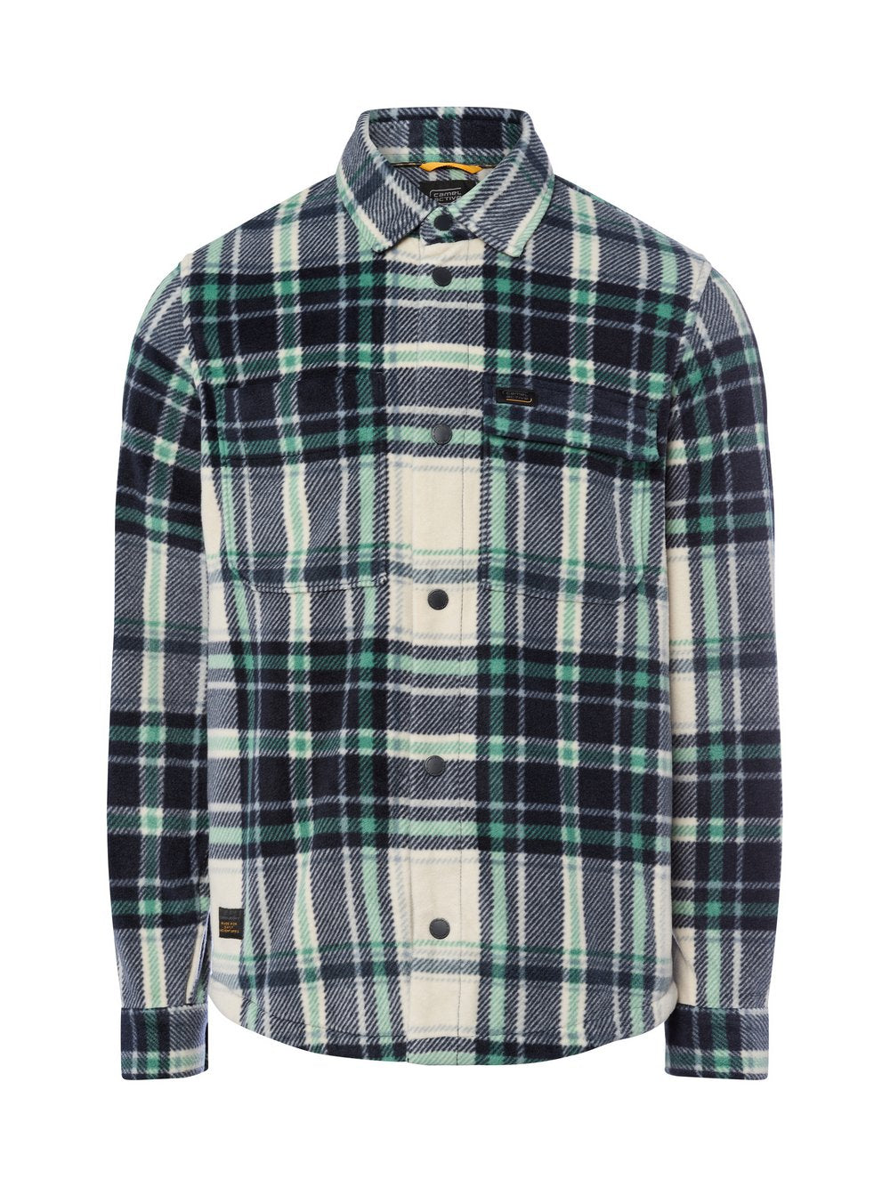 Camel Active Overshirt Herren Regular Fit kariert