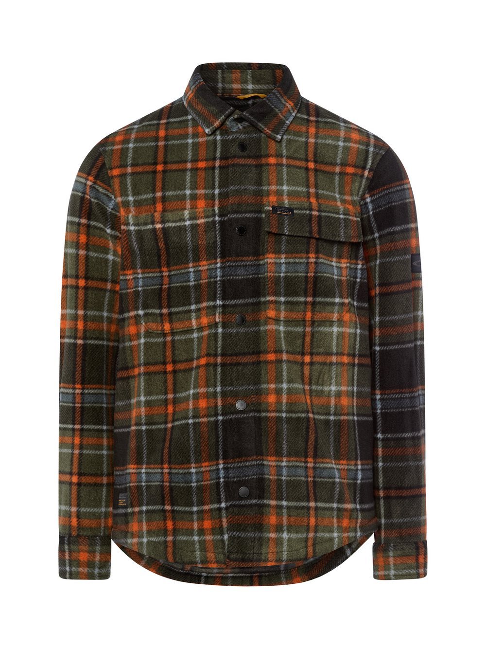Camel Active Overshirt Herren Regular Fit kariert