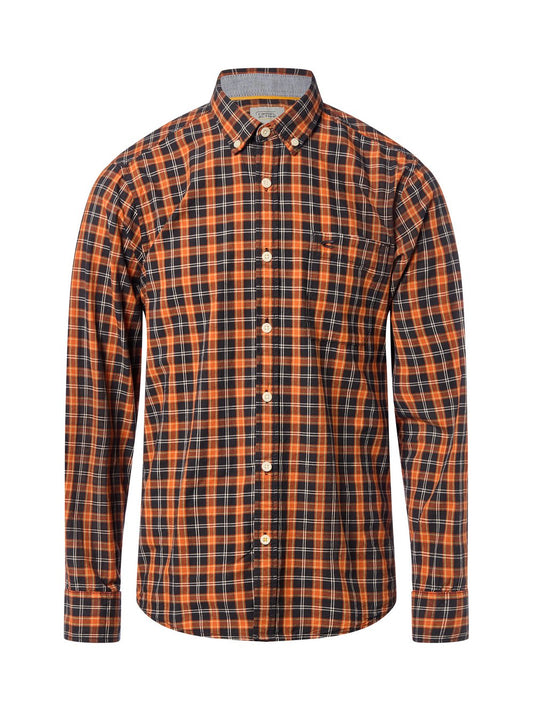 Camel Active Hemd Herren Regular Fit Baumwolle kariert