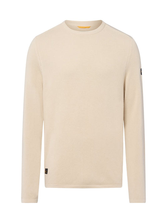 Camel Active Pullover Herren Baumwolle strukturiert