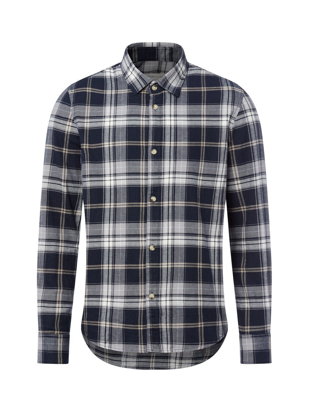 Tom Tailor Denim Freizeithemd Herren Comfort Fit Baumwolle kariert