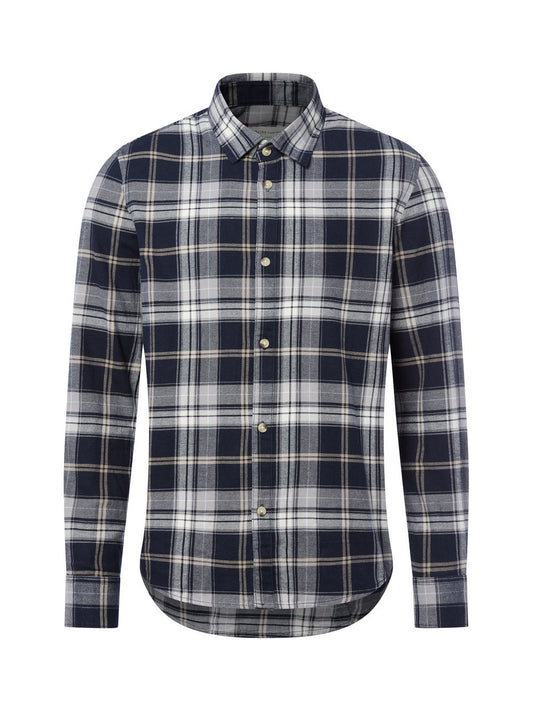 Tom Tailor Denim Freizeithemd Herren Comfort Fit Baumwolle kariert