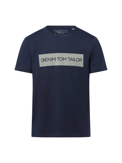 Tom Tailor Denim T-Shirt Herren Baumwolle bedruckt