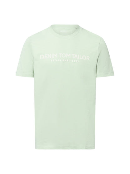 Tom Tailor Denim T-Shirt Herren Baumwolle bedruckt
