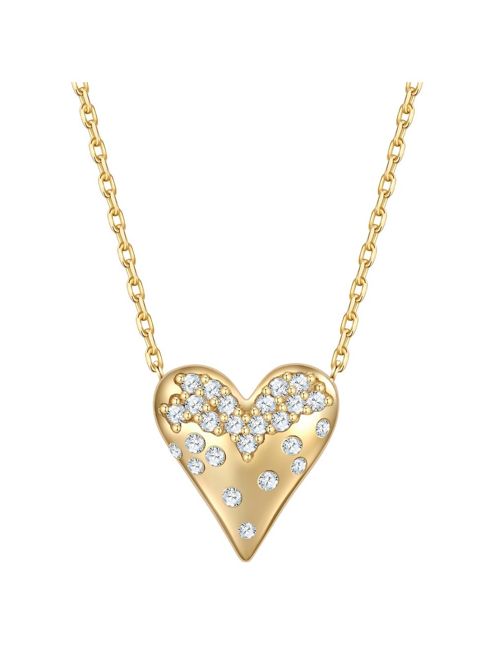 Glanzstücke München Halskette -Herz Damen Sterlingsilber