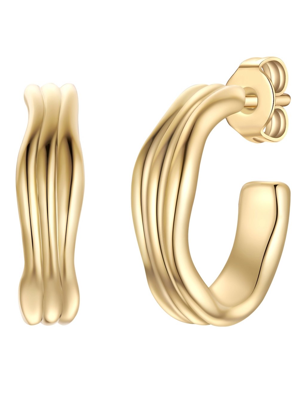 Glanzstücke München Creolen - Damen Sterlingsilber