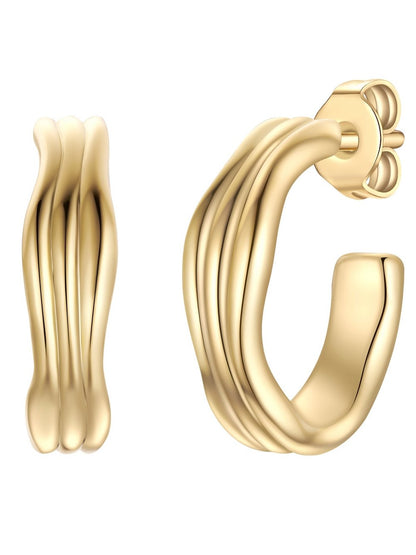 Glanzstücke München Creolen - Damen Sterlingsilber