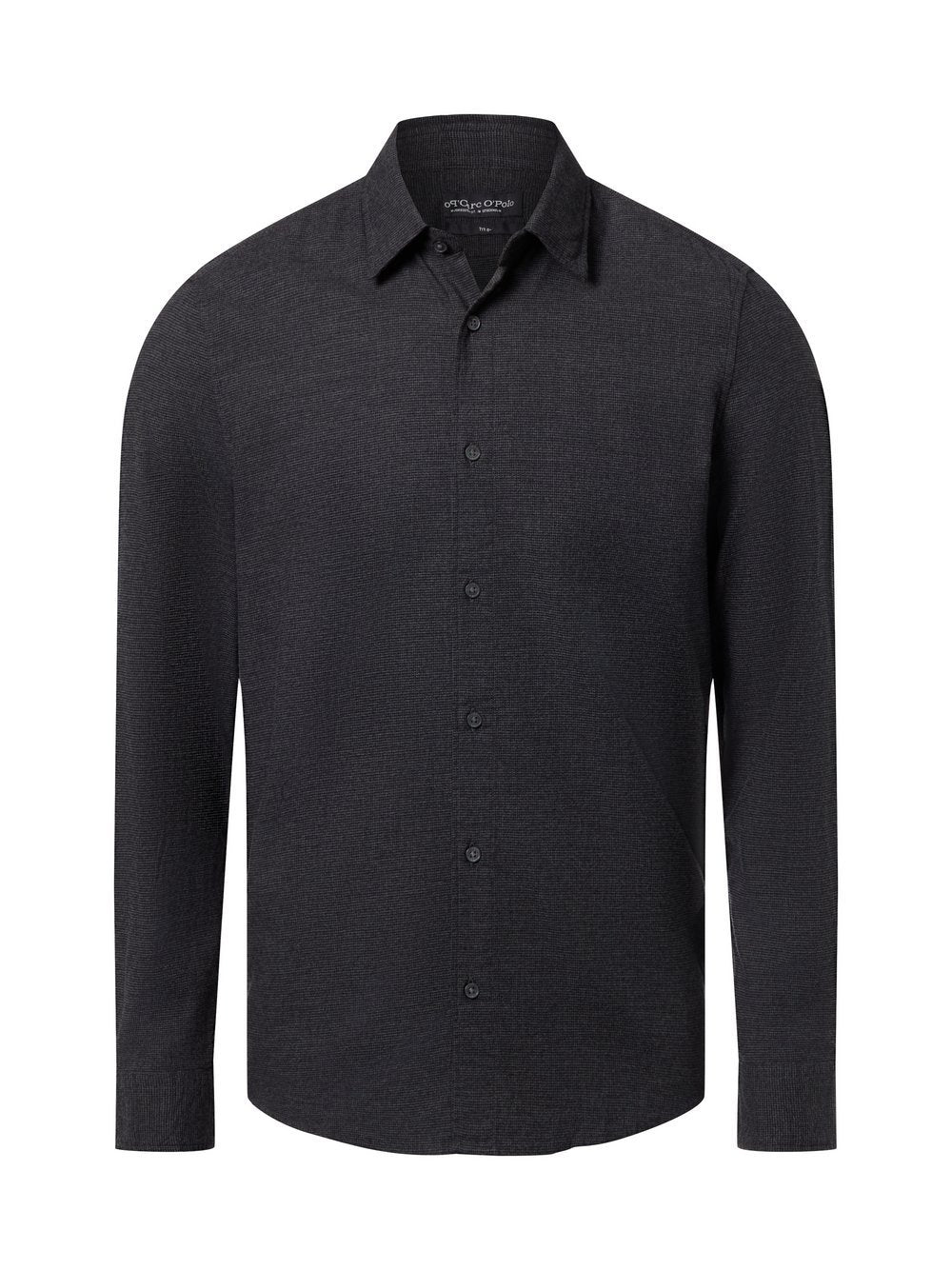 Marc O'Polo Hemd Herren Regular Fit Baumwolle gemustert