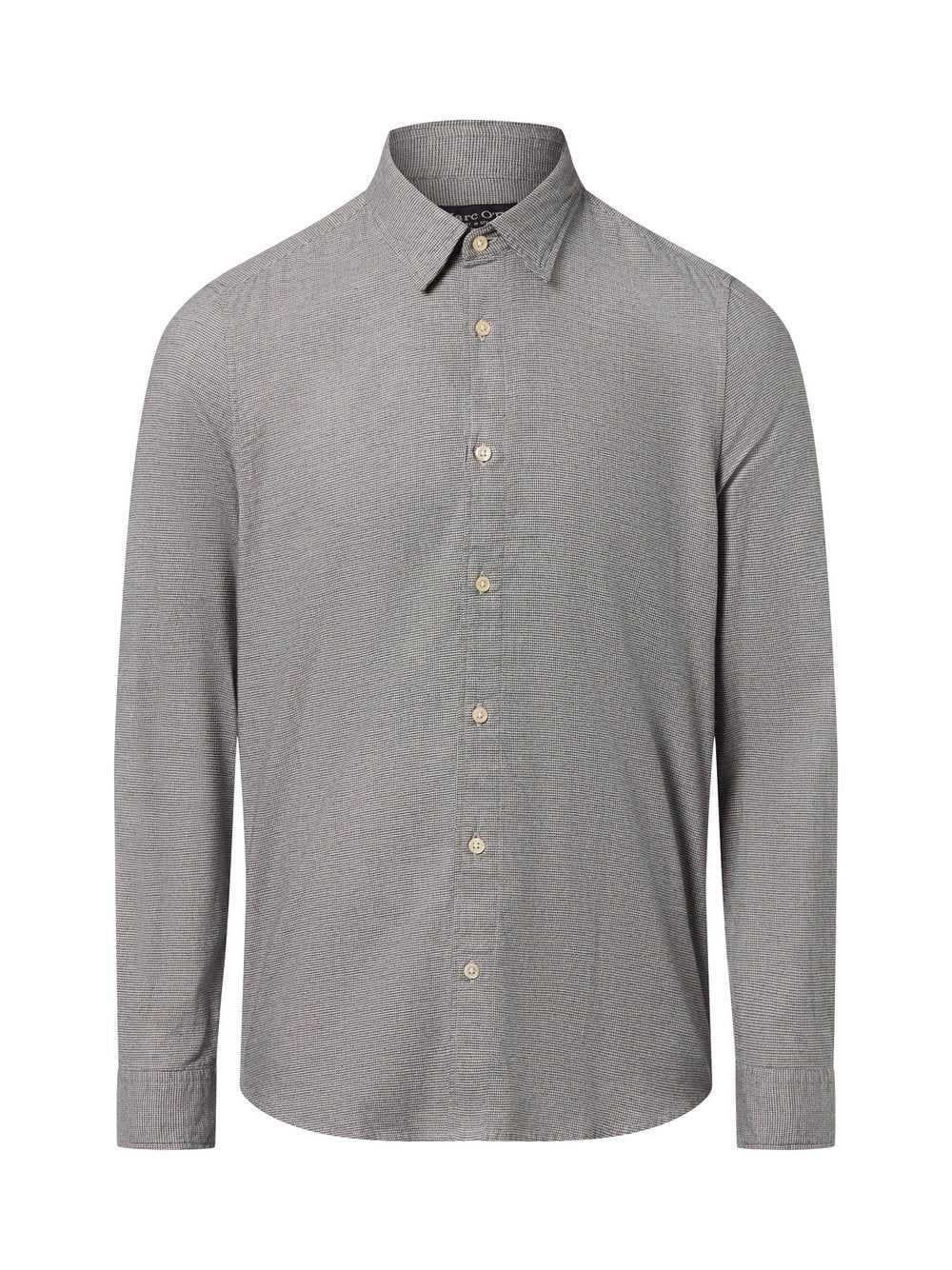 Marc O'Polo Hemd Herren Regular Fit Baumwolle gemustert