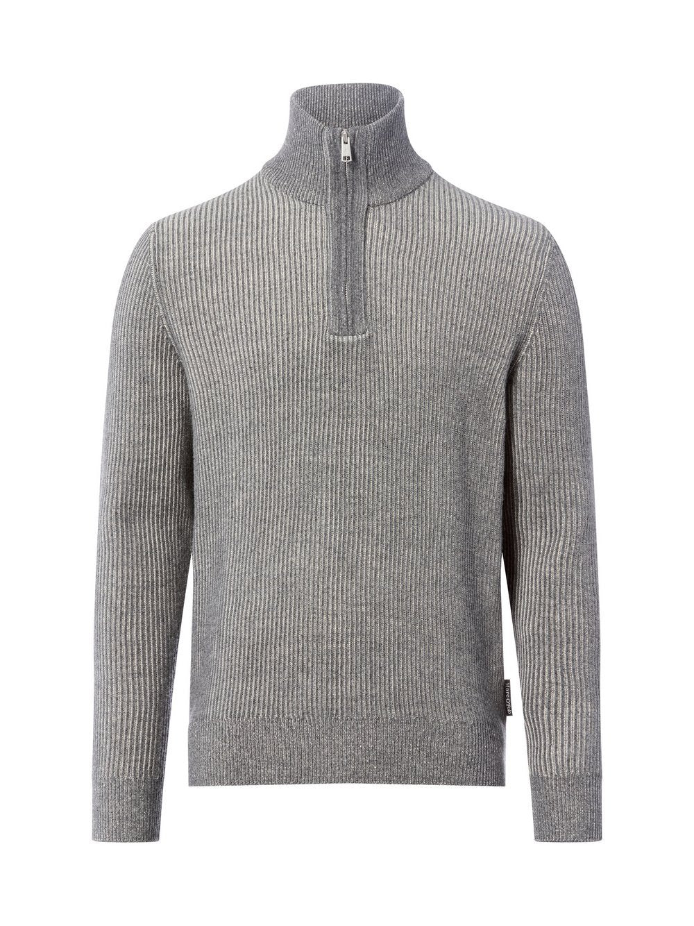 Marc O'Polo Strickpullover mit Wollanteil Herren Baumwolle gestreift