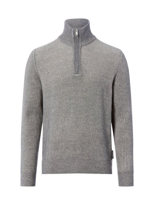 Marc O'Polo Strickpullover mit Wollanteil Herren Baumwolle gestreift