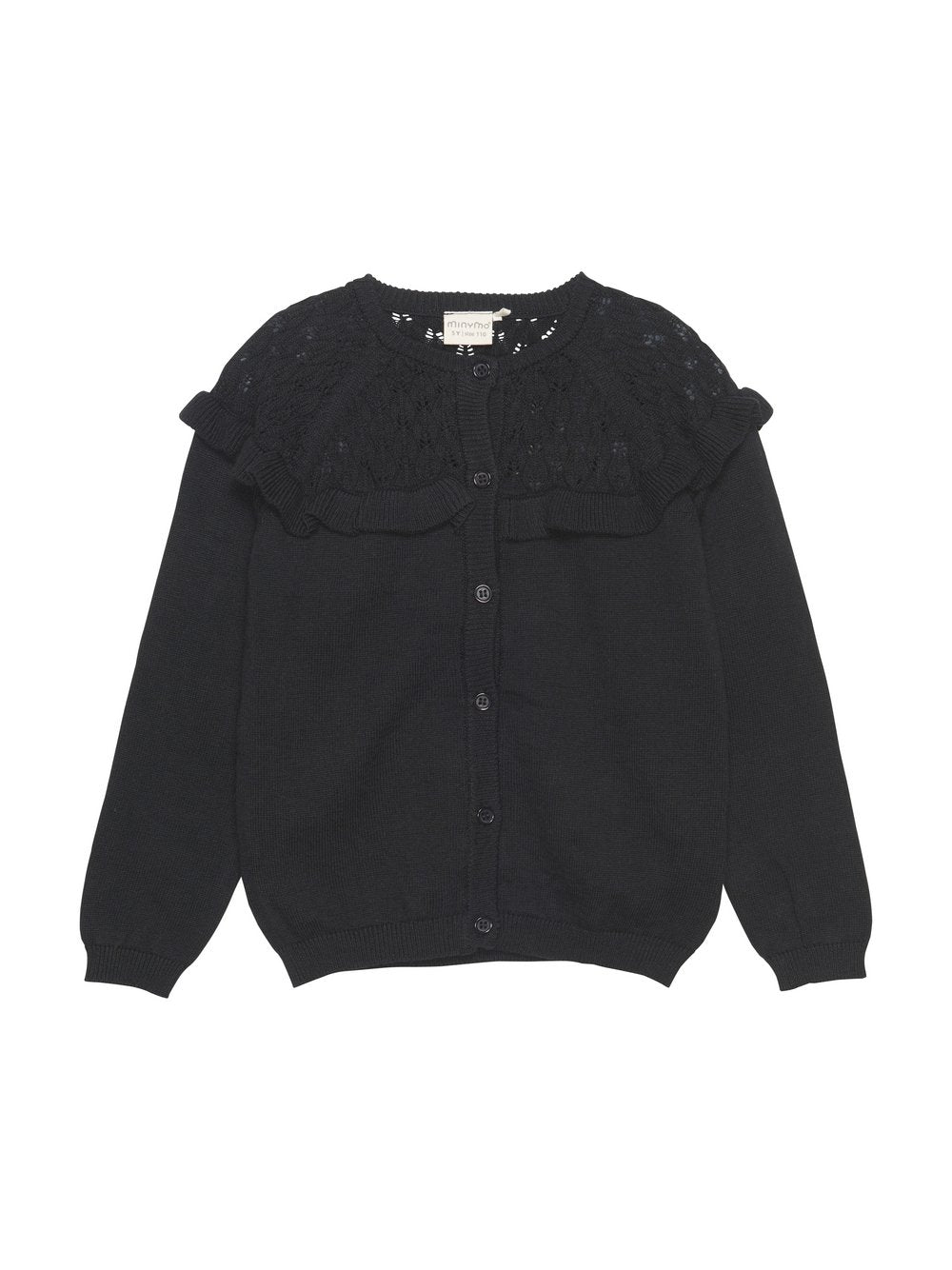 Minymo Strickjacke Mädchen Baumwolle gemustert