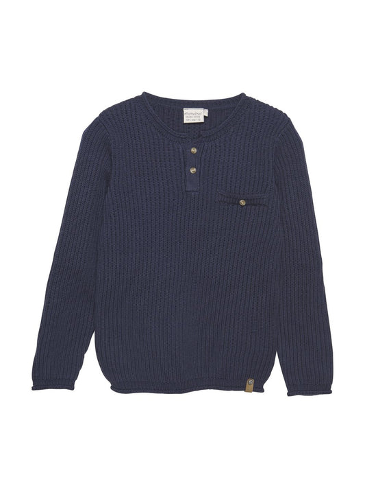 Minymo Strickpullover Jungen Baumwolle