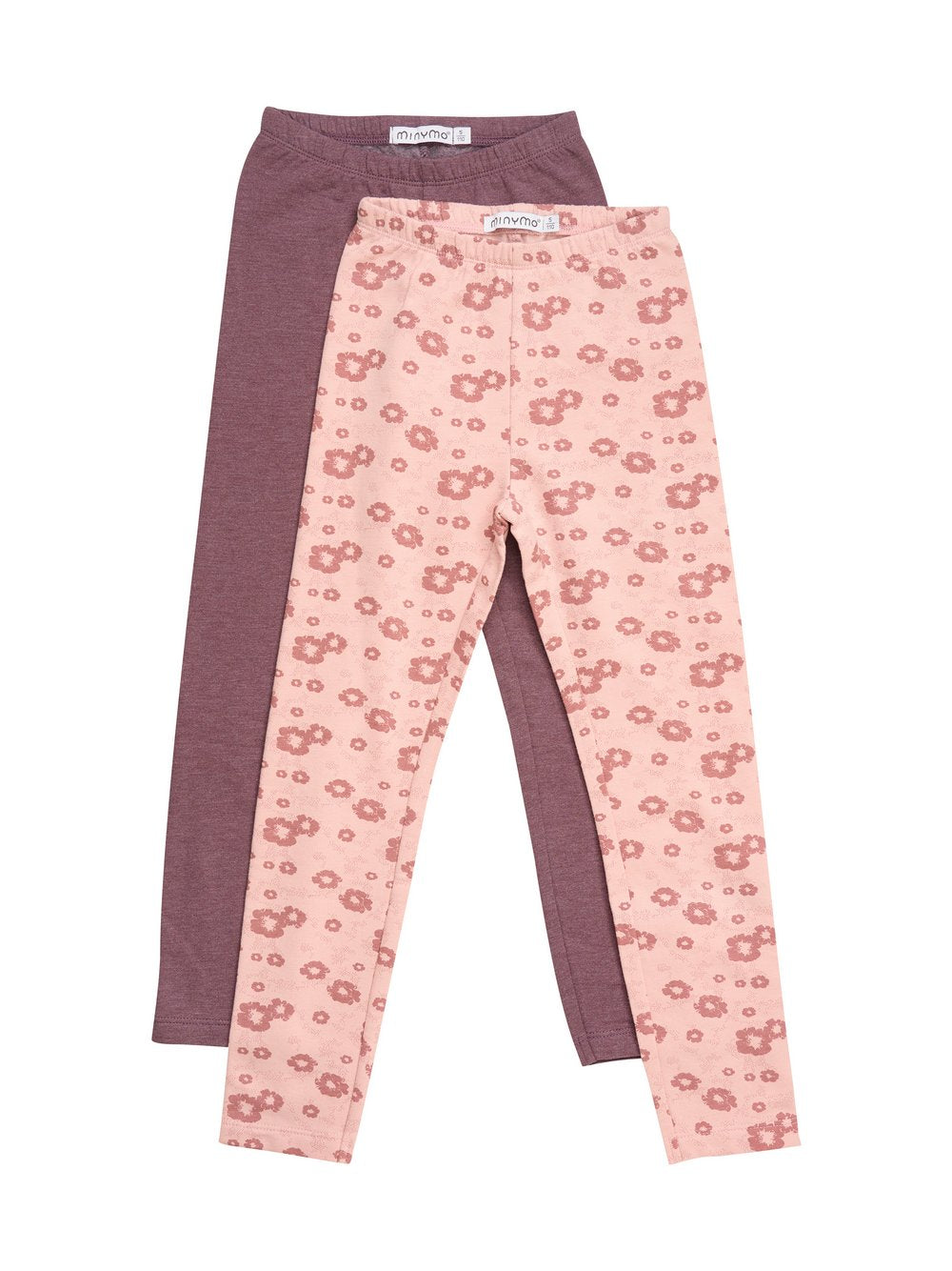 Minymo Leggings Mädchen Baumwolle bedruckt