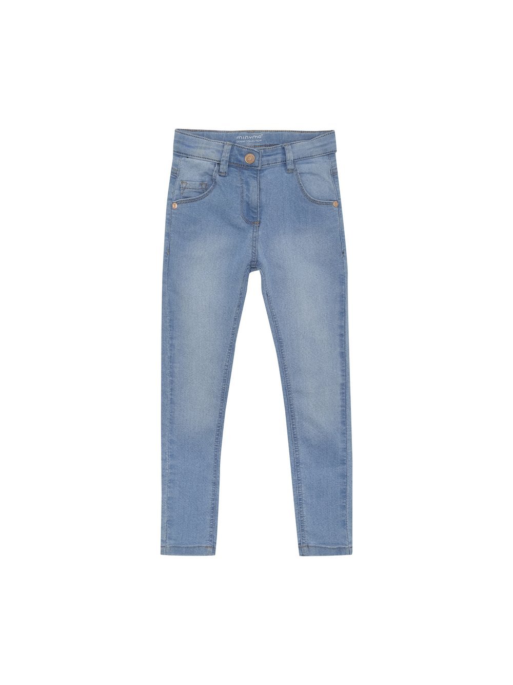 Minymo 5-Pocket-Jeans Mädchen Baumwolle