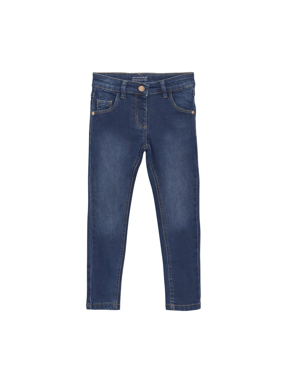 Minymo 5-Pocket-Jeans Mädchen Baumwolle