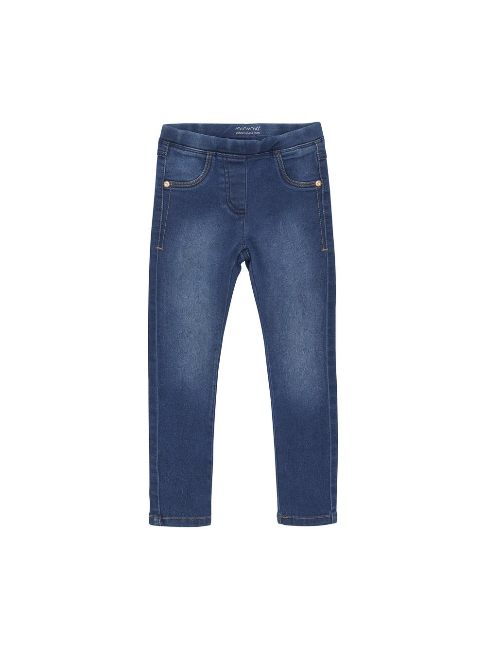 Minymo 5-Pocket-Jeans Mädchen Baumwolle