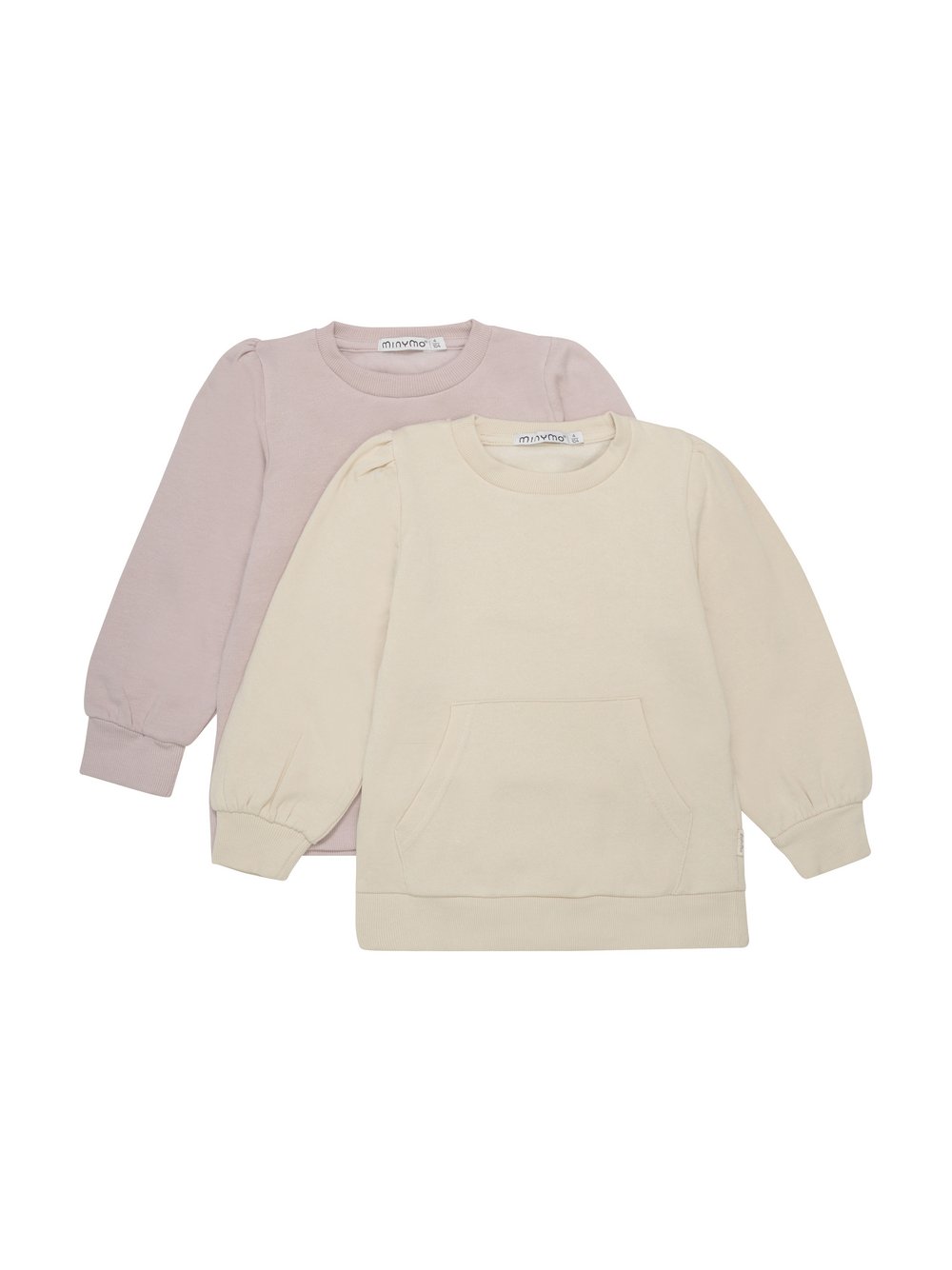 Minymo Rundhalspullover Mädchen Baumwolle