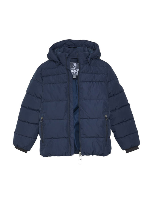 ColorKids Steppjacke Jungen strukturiert