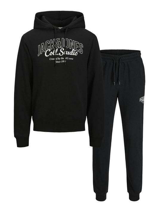 Jack & Jones Jogginganzug Herren Comfort Fit bedruckt