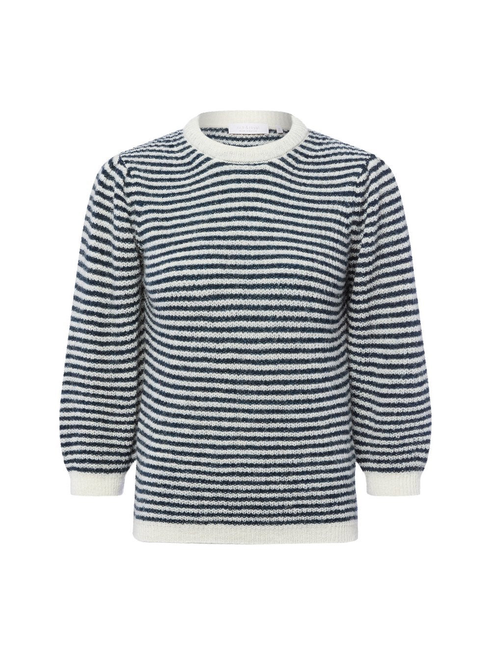 Rich & Royal Strickpullover mit Alpaka-Anteil Damen gestreift