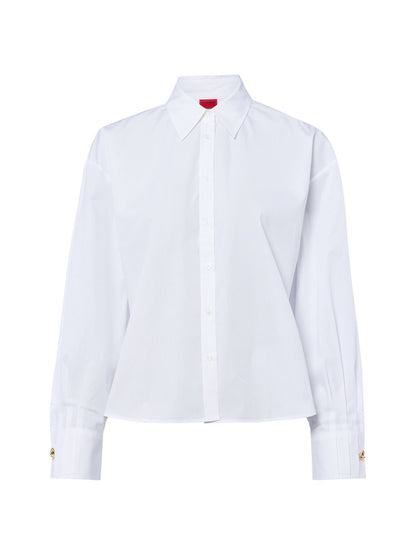 HUGO Bluse Damen Baumwolle