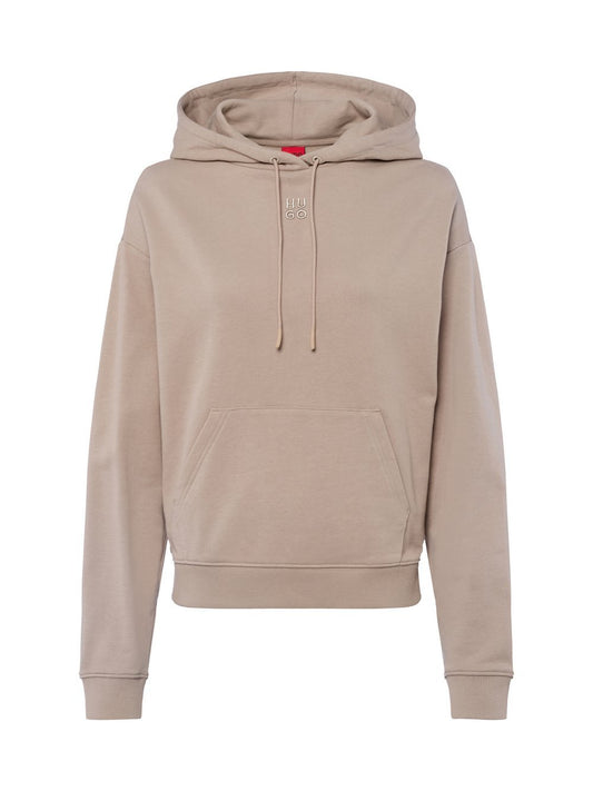 HUGO Hoodie Damen Baumwolle