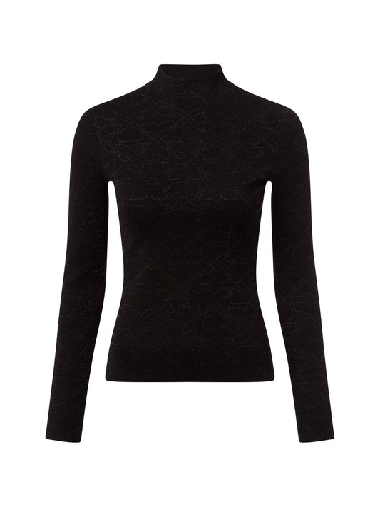 HUGO Pullover Damen Viskose gemustert