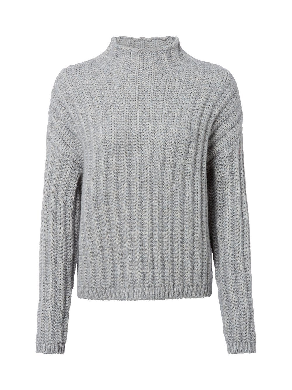 HUGO Grobstrickpullover mit Alpaka-Anteil Damen Baumwolle meliert
