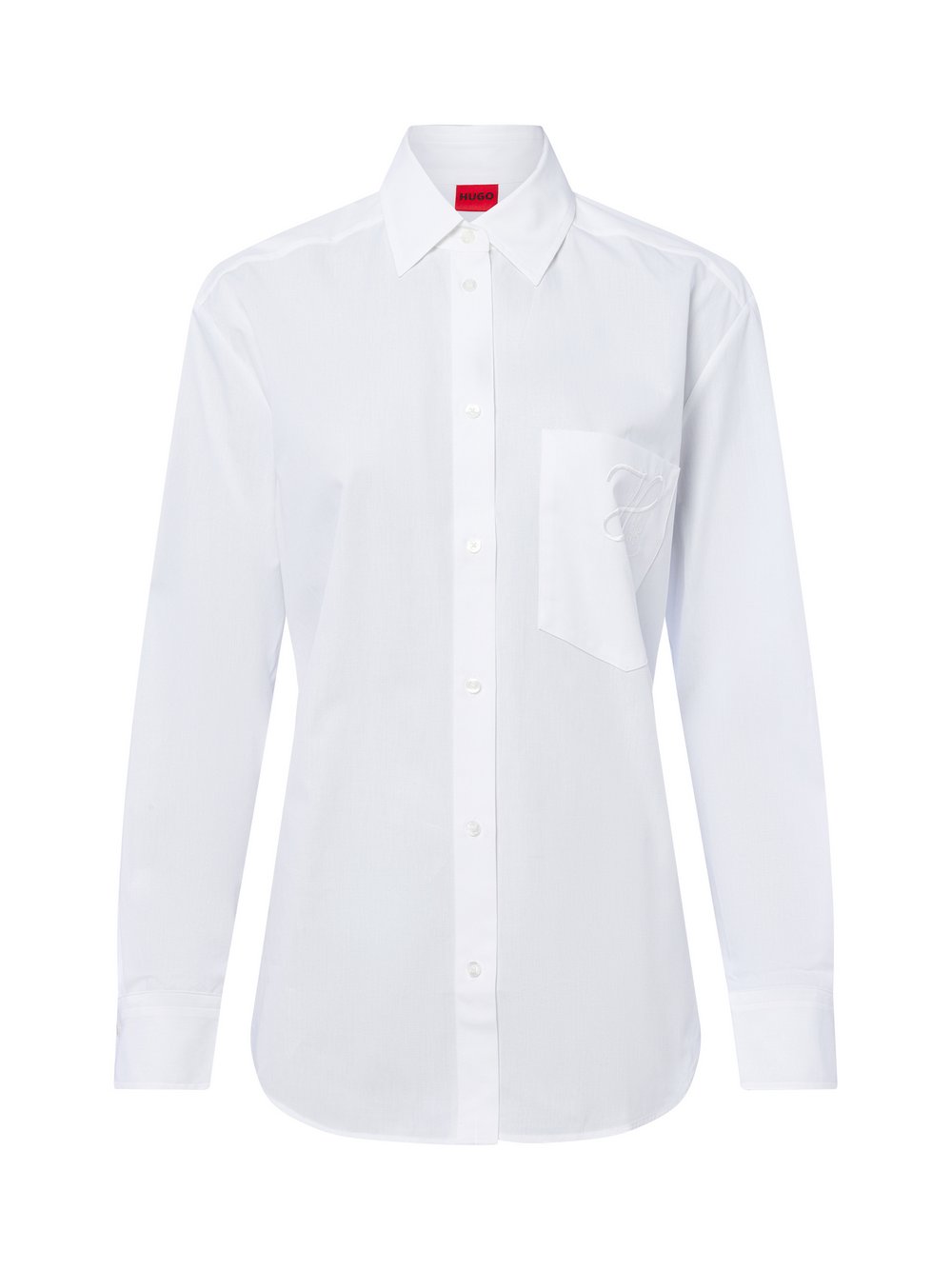 HUGO Bluse Damen Baumwolle
