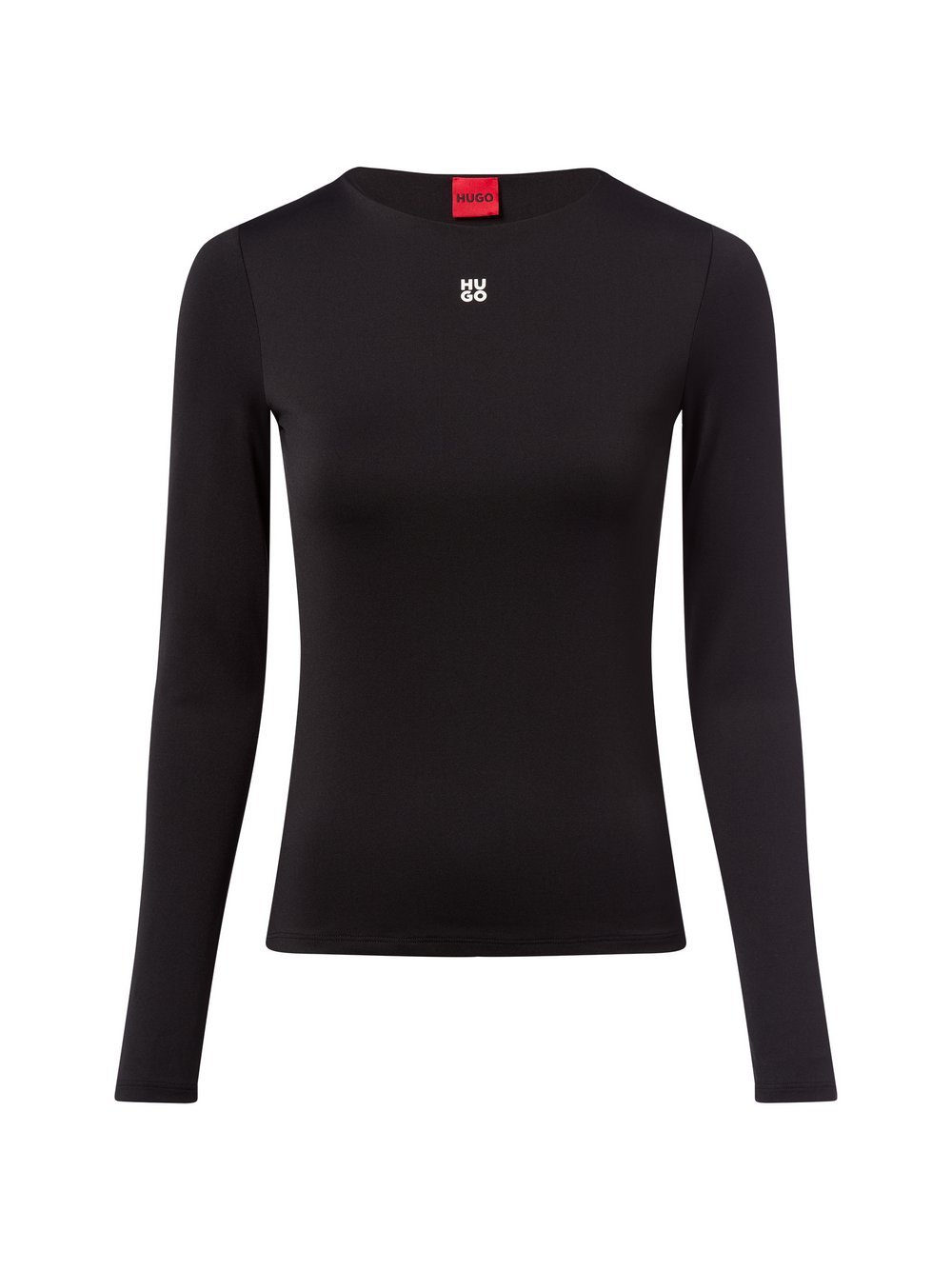 HUGO Langarmshirt Damen Polyamid