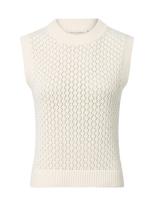 Msch Copenhagen Pullunder Damen Polyamid strukturiert