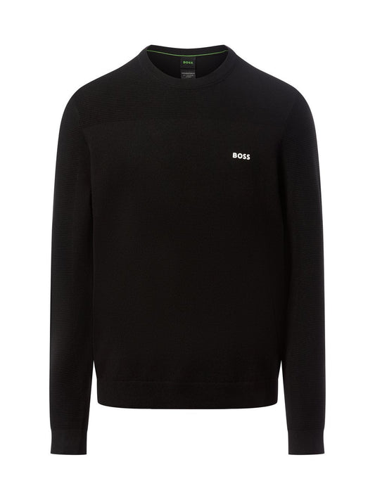 BOSS Pullover mit Merino-Anteil Herren