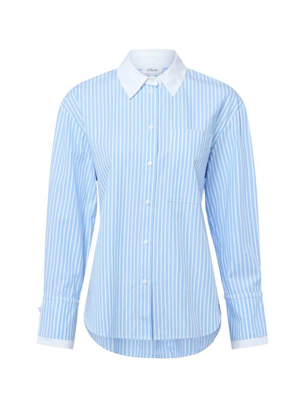 s.Oliver Hemdbluse Damen Baumwolle gestreift