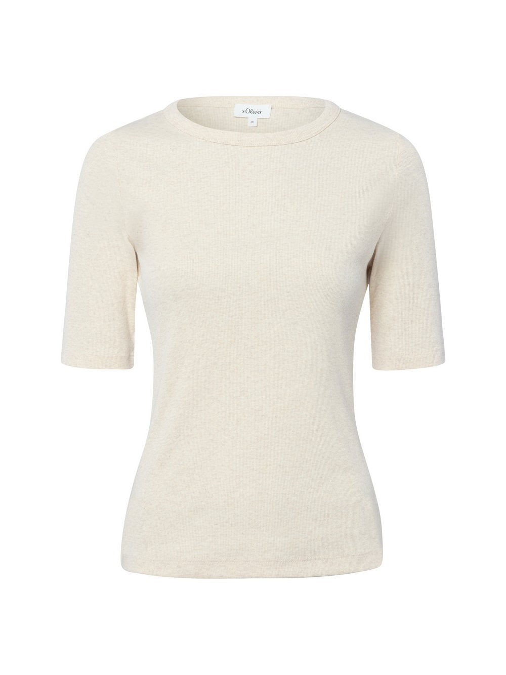 s.Oliver T-Shirt Damen Baumwolle meliert