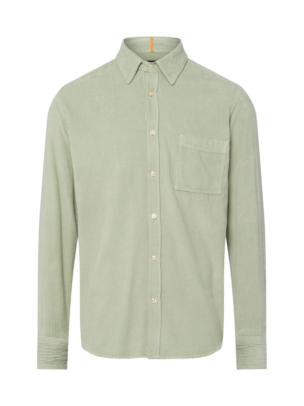 BOSS Cordhemd Herren Regular Fit Baumwolle strukturiert