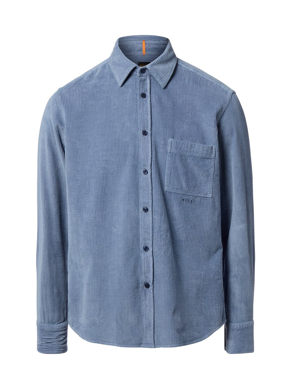 BOSS Cordhemd Herren Regular Fit Baumwolle strukturiert