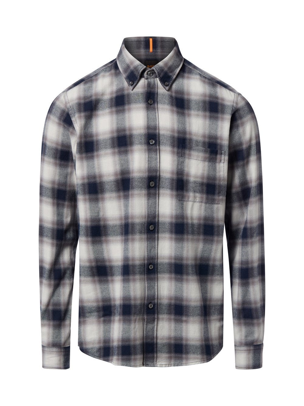 BOSS Freizeithemd Herren Regular Fit Baumwolle kariert