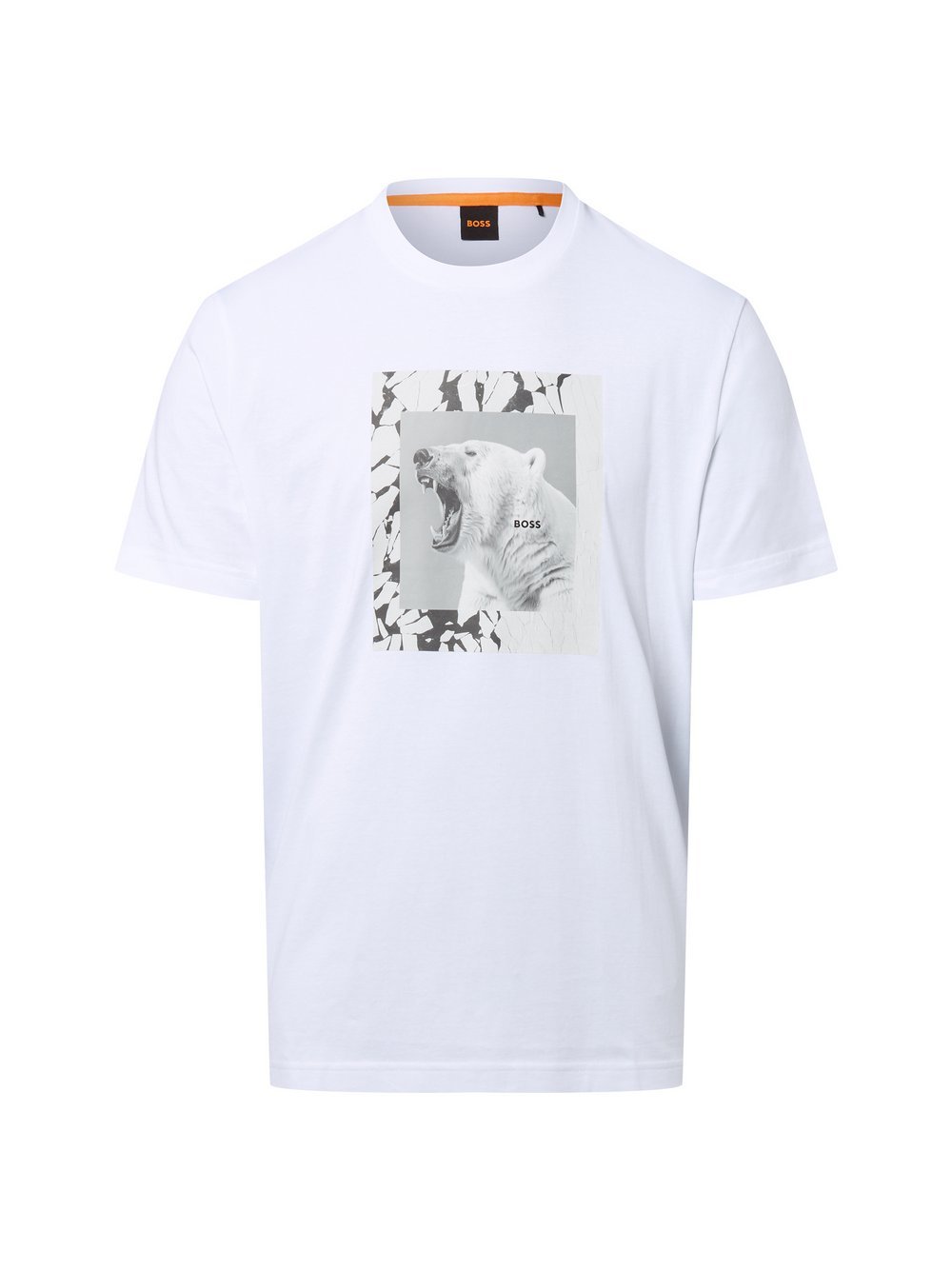 BOSS T-Shirt Herren Baumwolle bedruckt