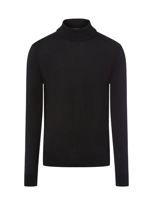 BOSS Strickpullover Herren Schurwolle