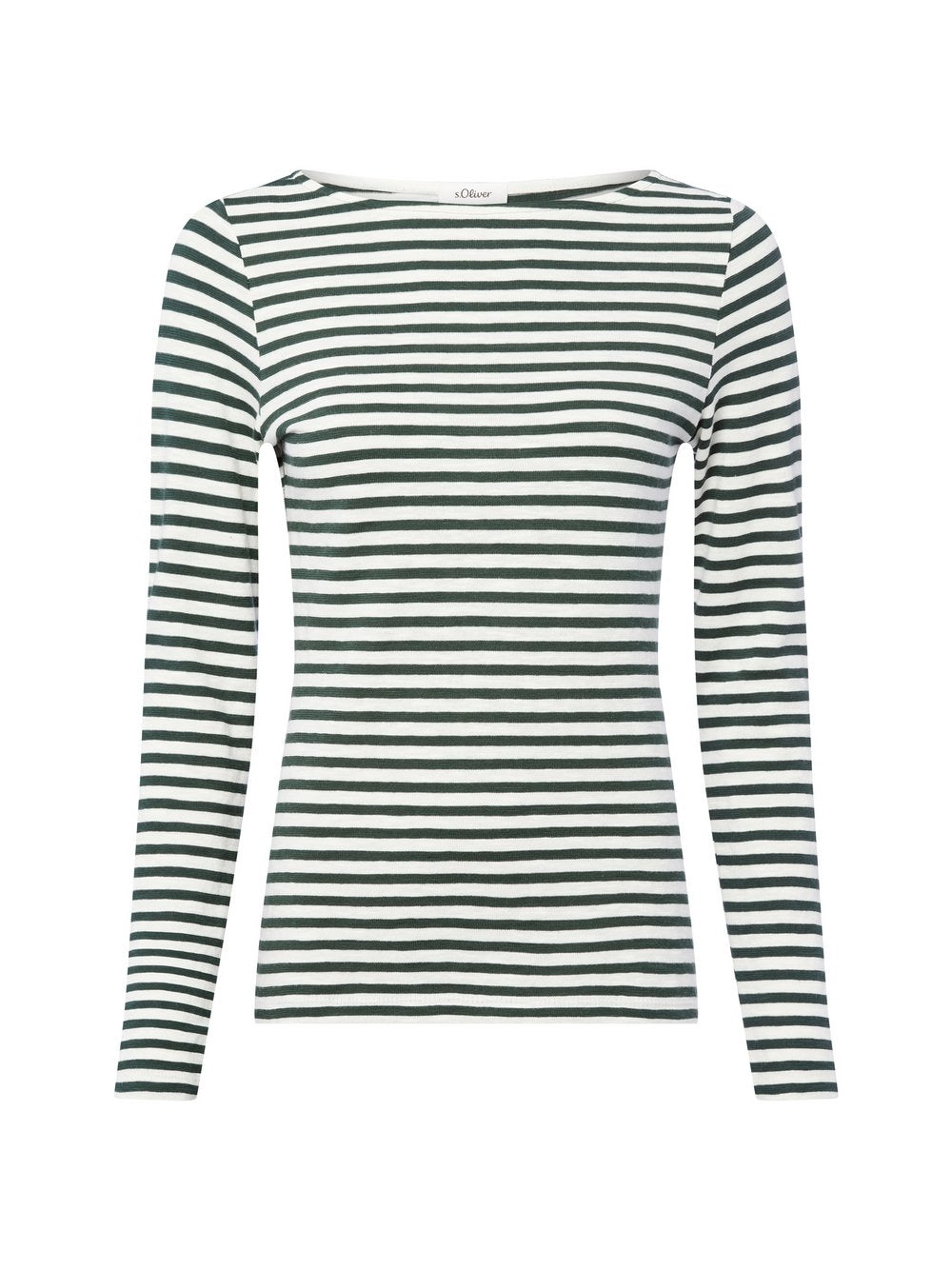 s.Oliver Langarmshirt Damen Baumwolle gestreift