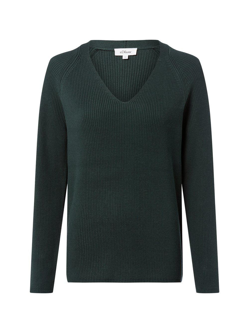 s.Oliver Strickpullover Damen Baumwolle meliert