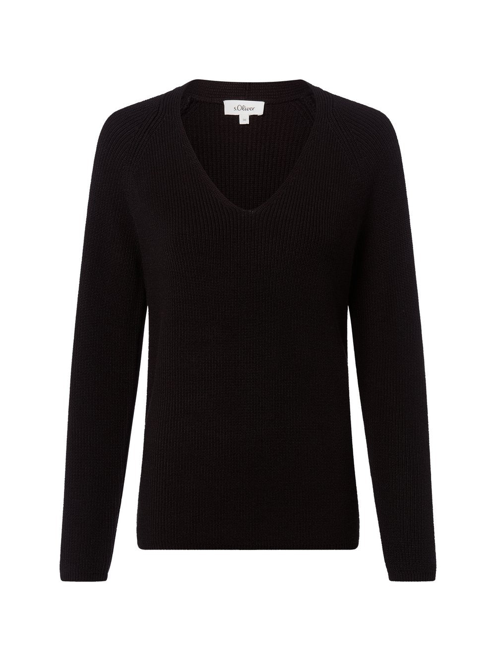 s.Oliver Strickpullover Damen Baumwolle meliert