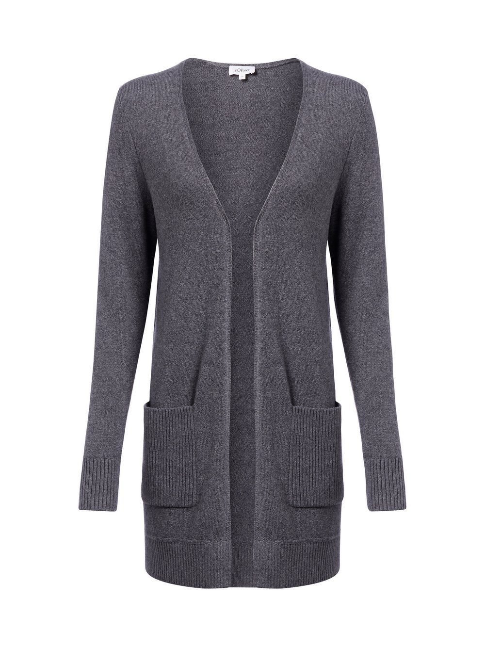 s.Oliver Strickhülle Damen Baumwolle meliert